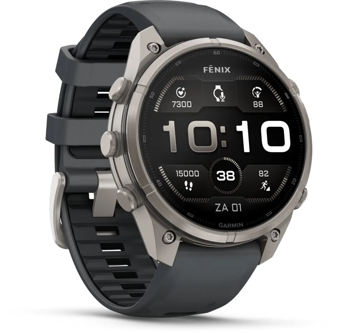 Garmin fēnix 9 Pro GPS Smartwatch - 47mm - Titanium Grijs