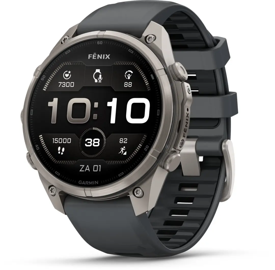 Garmin fēnix 9 Pro GPS Smartwatch - 47mm - Titanium Grijs