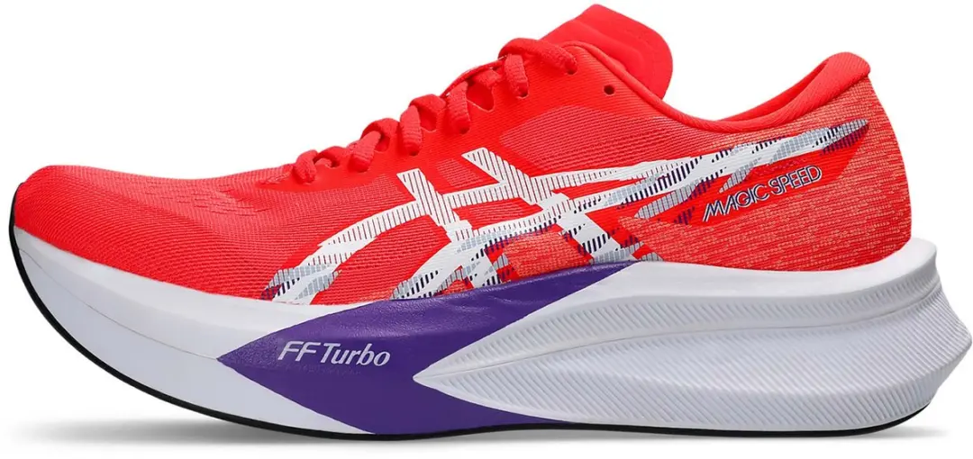 ASICS Magic Speed 4 Hardloopschoenen 44.5 - Rood