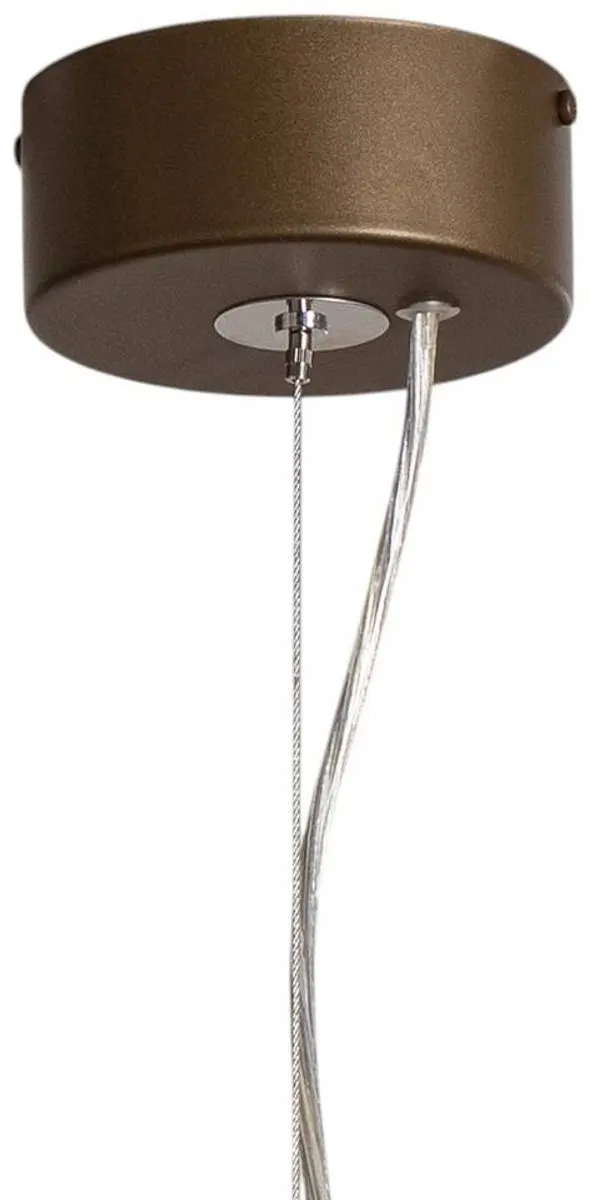 Euluna Hanglamp Metaal E27 - 50cm - Bruin - afbeelding 4 van 6