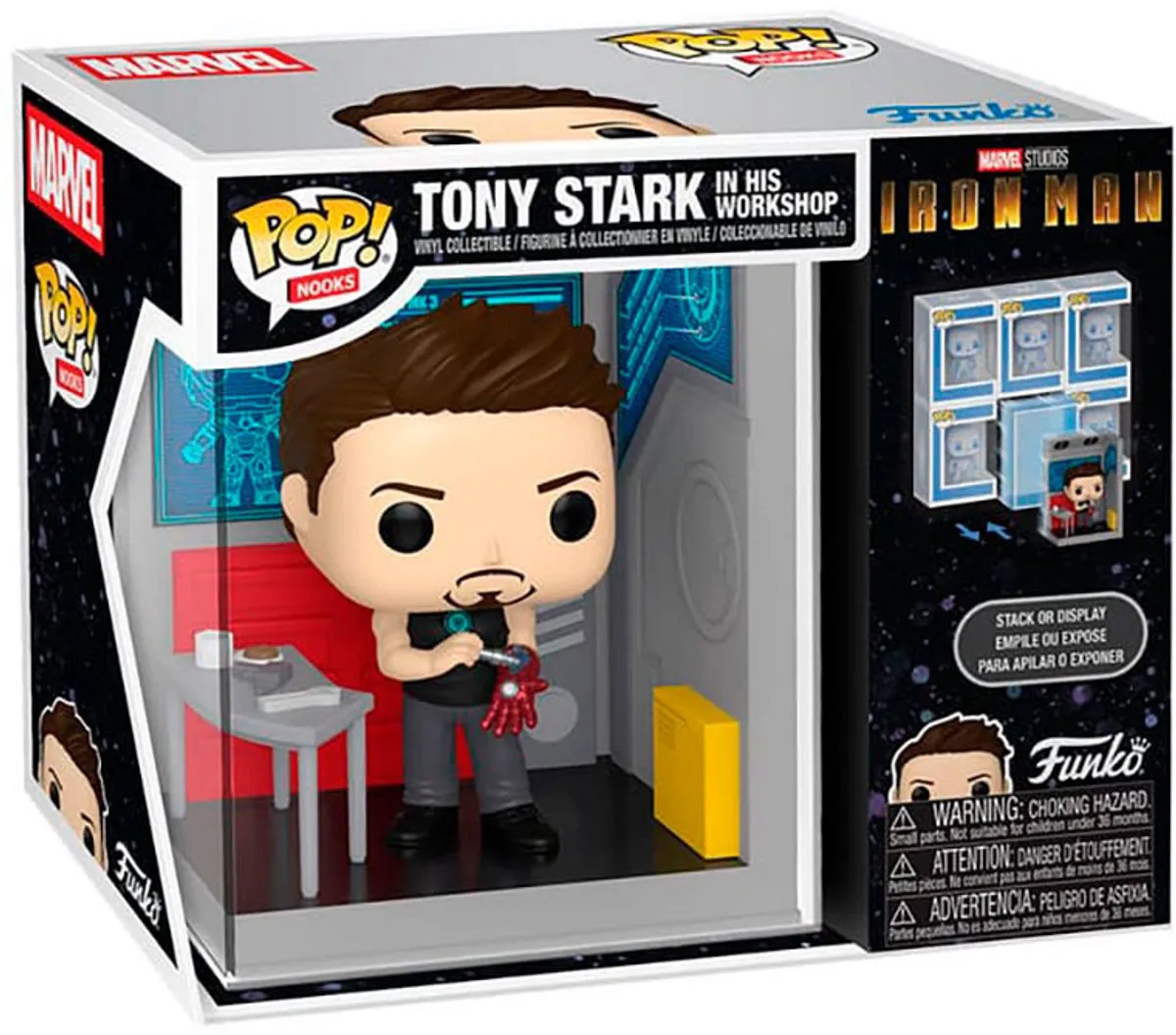 Funko Pop! Iron Man Tony Stark in Workshop