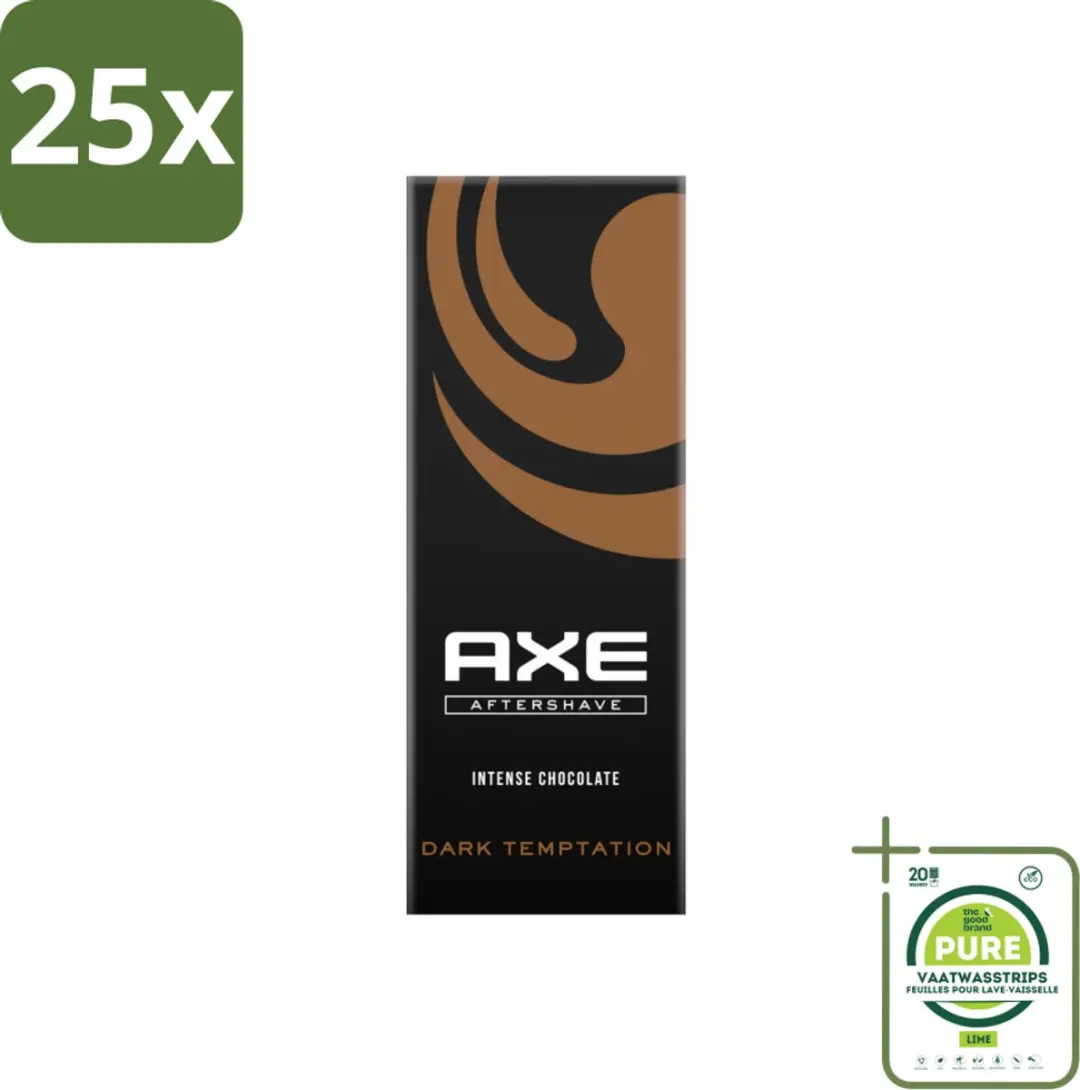 Axe Dark Temptation Aftershave 100ml - 25 Stuks - afbeelding 6 van 6