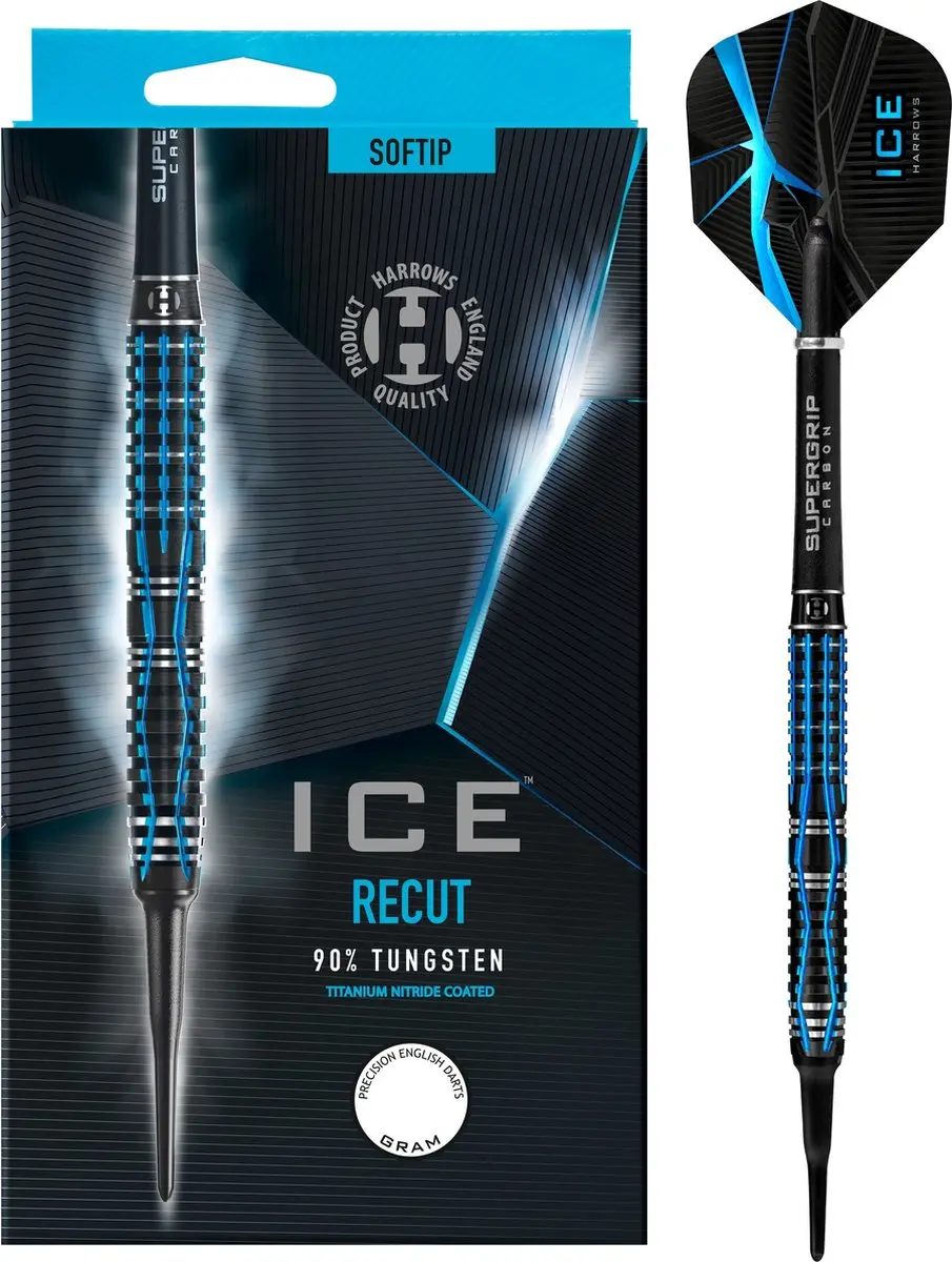 Harrows Ice Recut 90% Soft Tip Darts