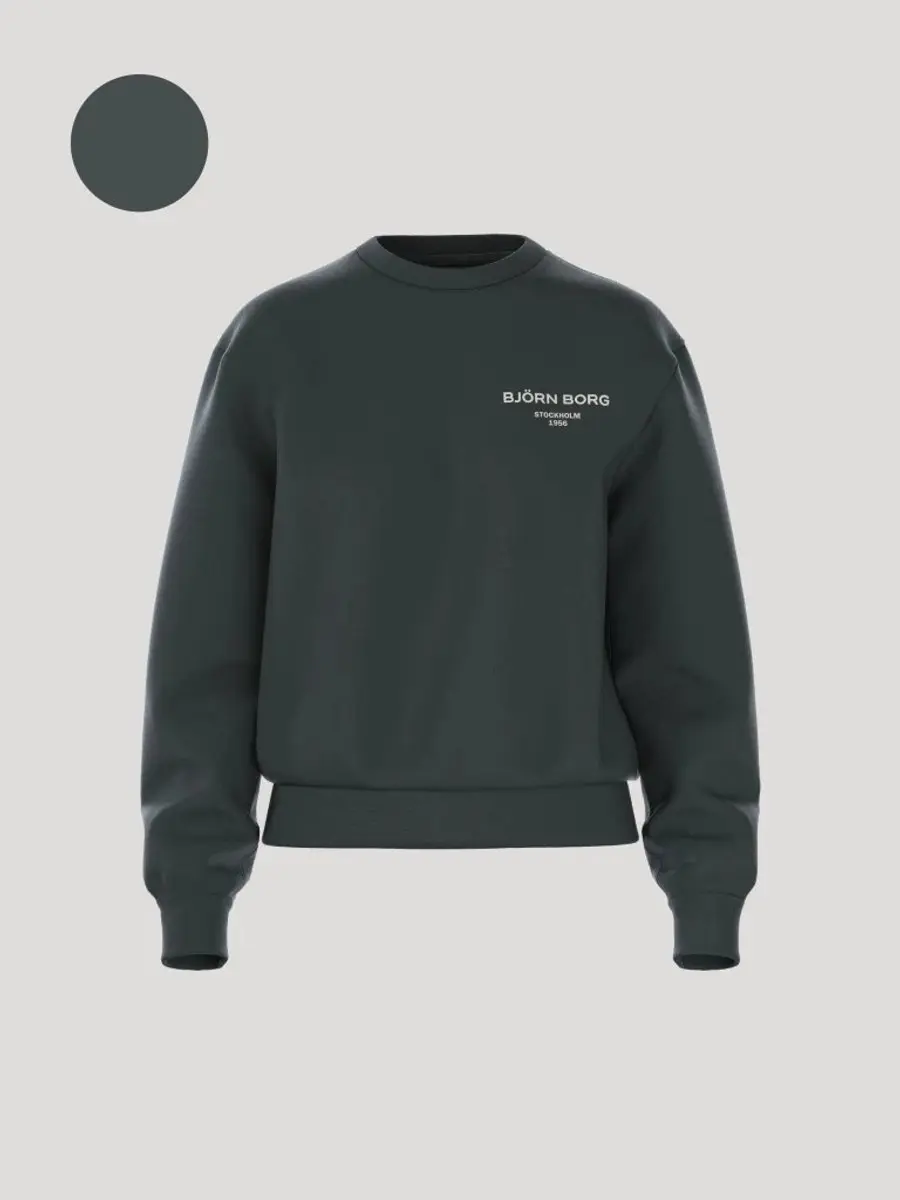 Björn Borg Essential 1 Trui Dames - Urban Chic Groen - Maat M