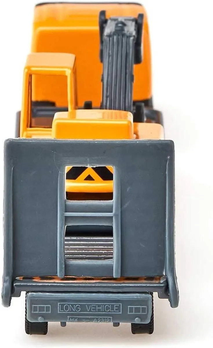 SIKU 1611 Dieplader met Shovel - Geel/Grijs - afbeelding 6 van 6