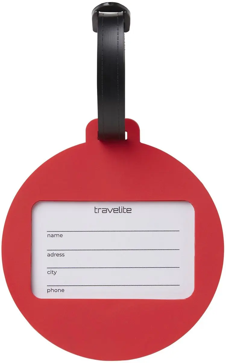Travelite NFL Bagagelabel 9cm - Wit