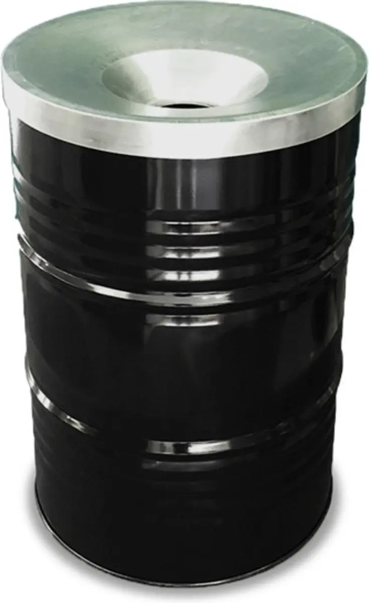 Barrelkings BinBin Vlamwerend Deksels 200L - Aluminiumgrijs