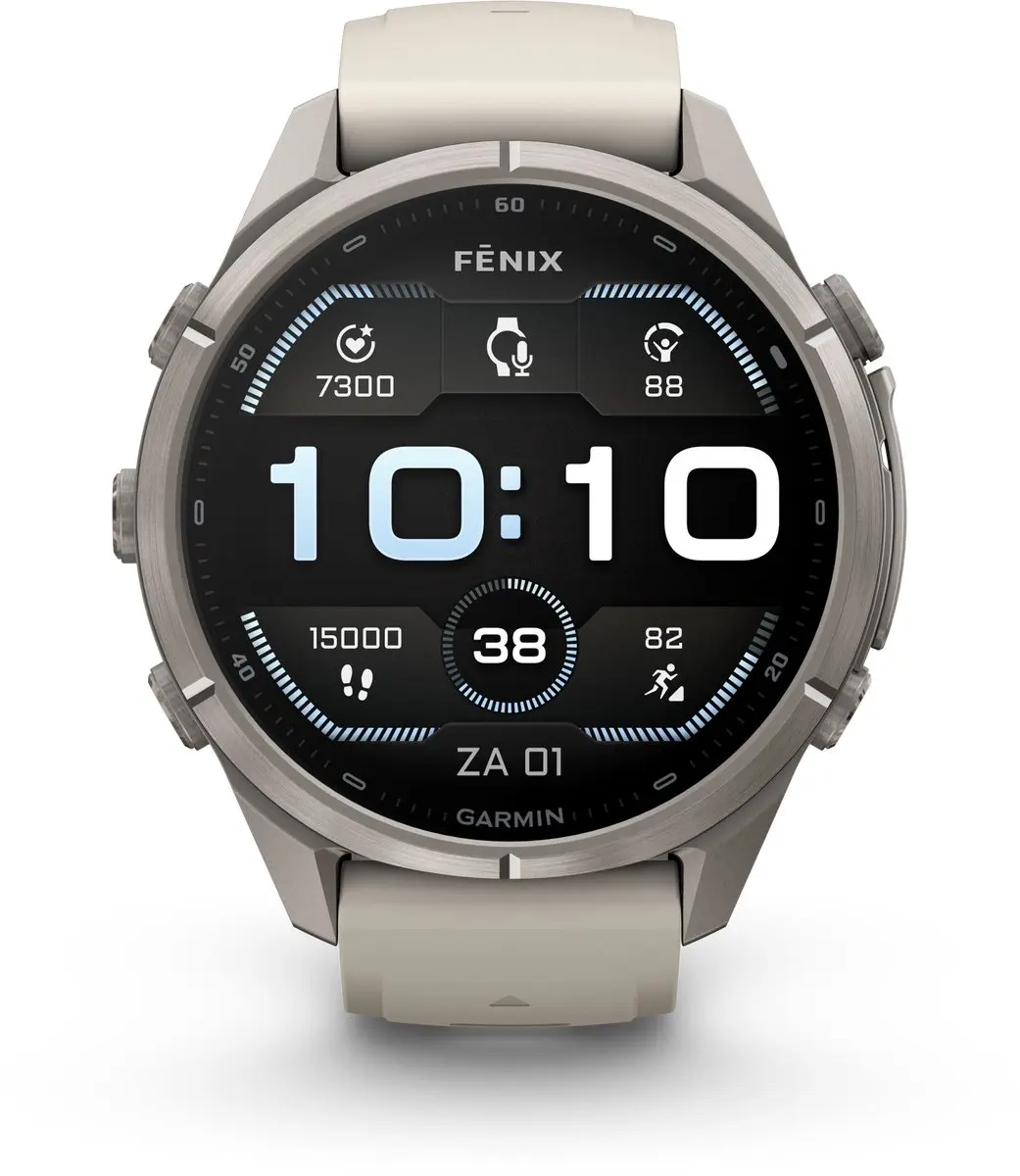 Garmin fēnix 9 Pro GPS Smartwatch 43mm - Titanium Grijs