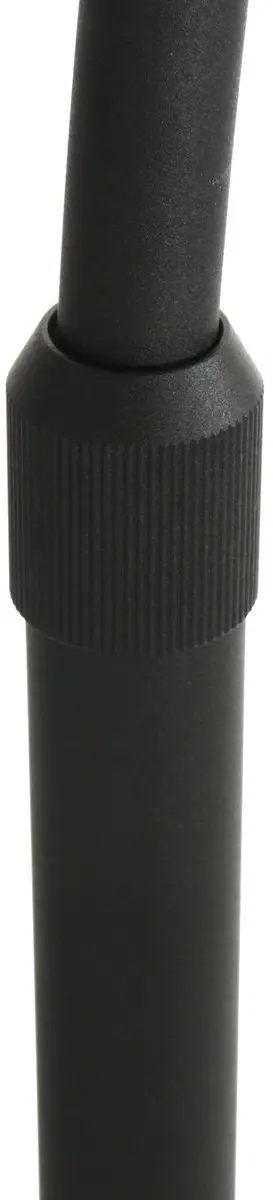 Steinhauer Ringlux 4742ZW Vloerlamp - 48W - 60cm LED-ring - Zwart - afbeelding 3 van 6