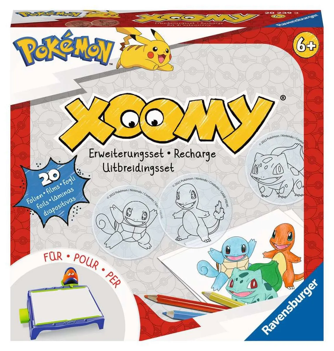 Ravensburger Xoomy Refill Pokémon