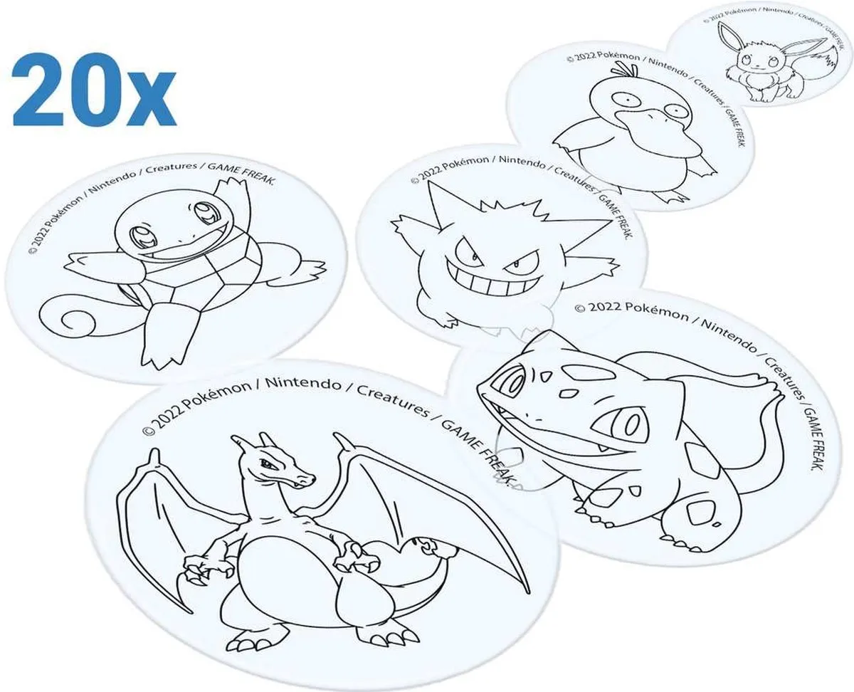 Ravensburger Xoomy Refill Pokémon - 20 Films Multicolor - afbeelding 6 van 6