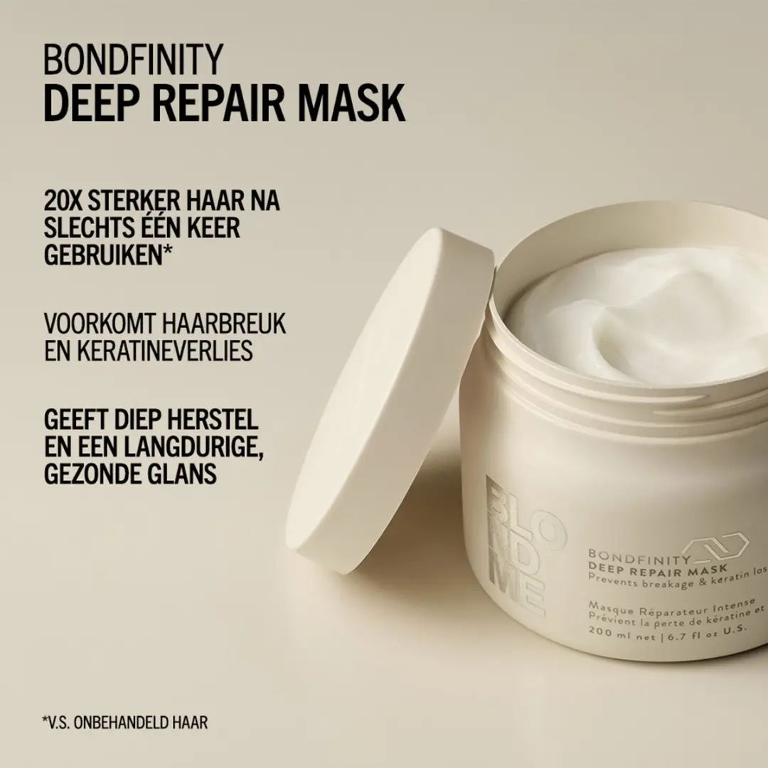 Schwarzkopf BLONDME Bondfinity Deep Repair Mask 50ml