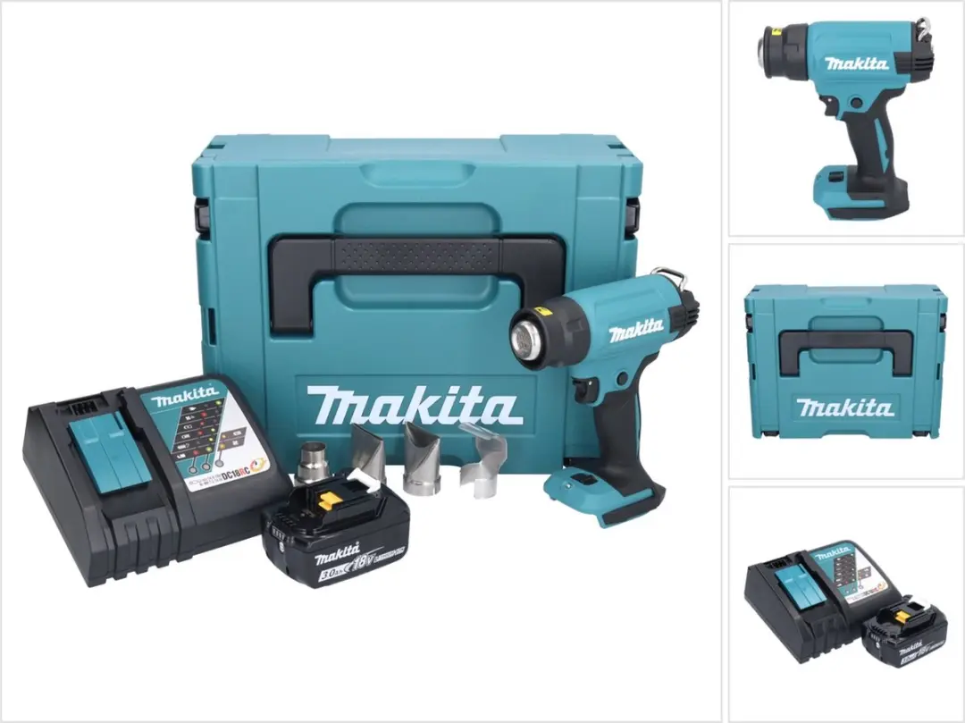 Makita DHG181RF1J Accu-Heteluchtpistool 18V