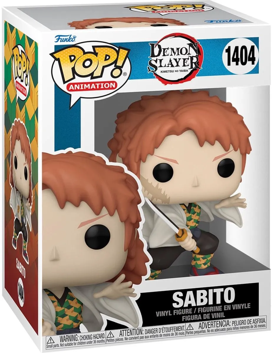 Funko Pop! Demon Slayer Sabito Vinyl Figuur 72131 - Multicolor