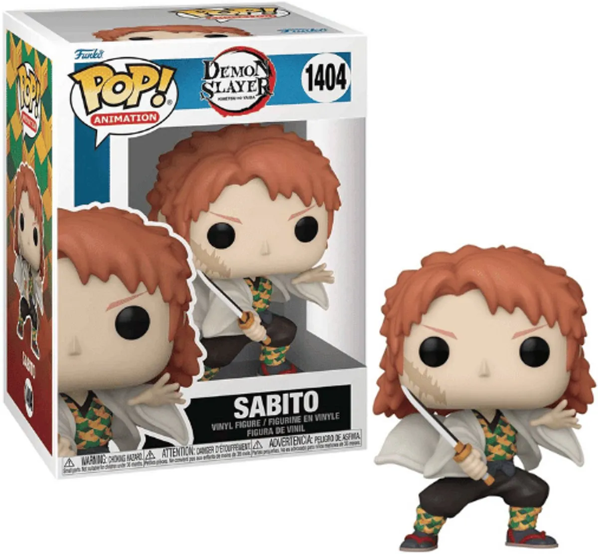 Funko Pop! Demon Slayer Sabito Vinyl Figuur 72131 - Multicolor