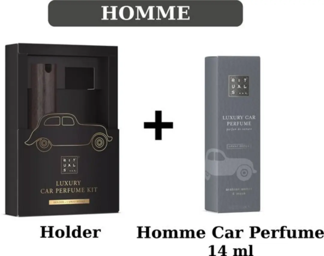 Rituals Homme Luxury Car Parfume Kit - 2x14ml - Donker Bruin