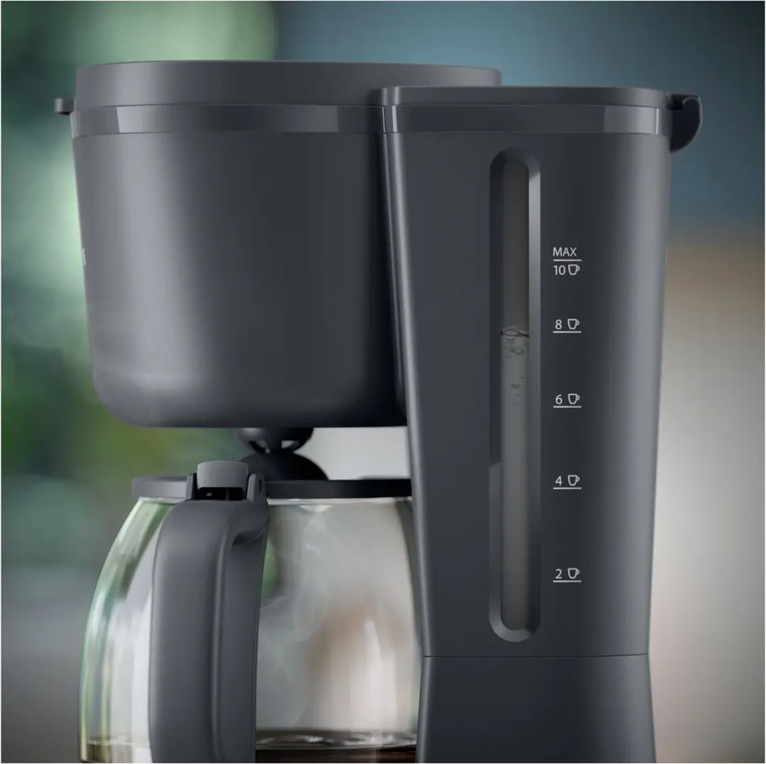 Philips HD7430 Koffiezetapparaat 1,38L - 10 Kopjes - Zwart
