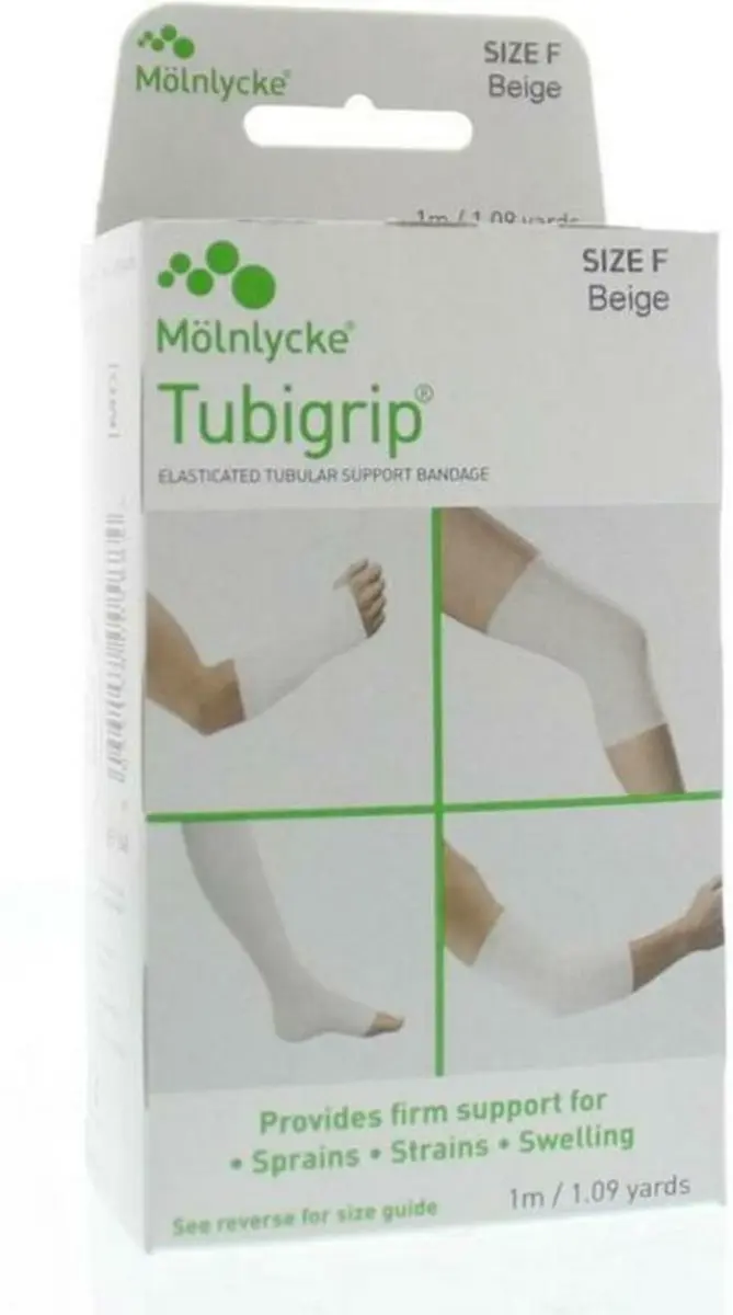 Tubigrip F Beige Brace - 1 Stuk