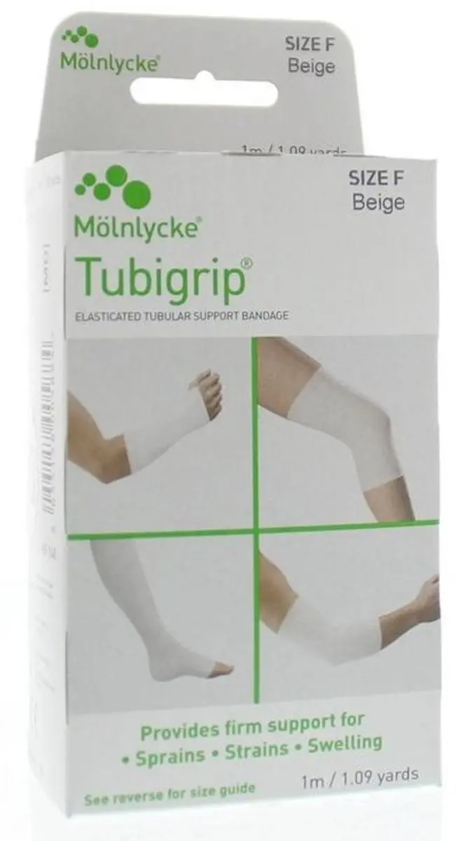 Tubigrip F Beige Brace - 1 Stuk