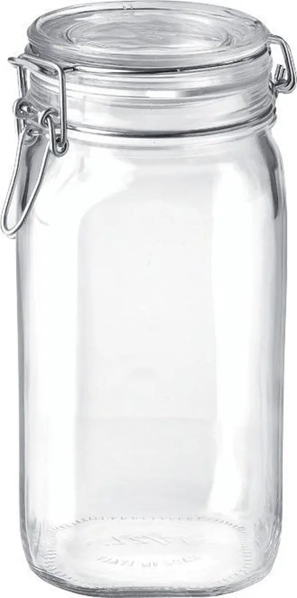 Bormioli Rocco Fido Weckpot 1,5L - Transparant