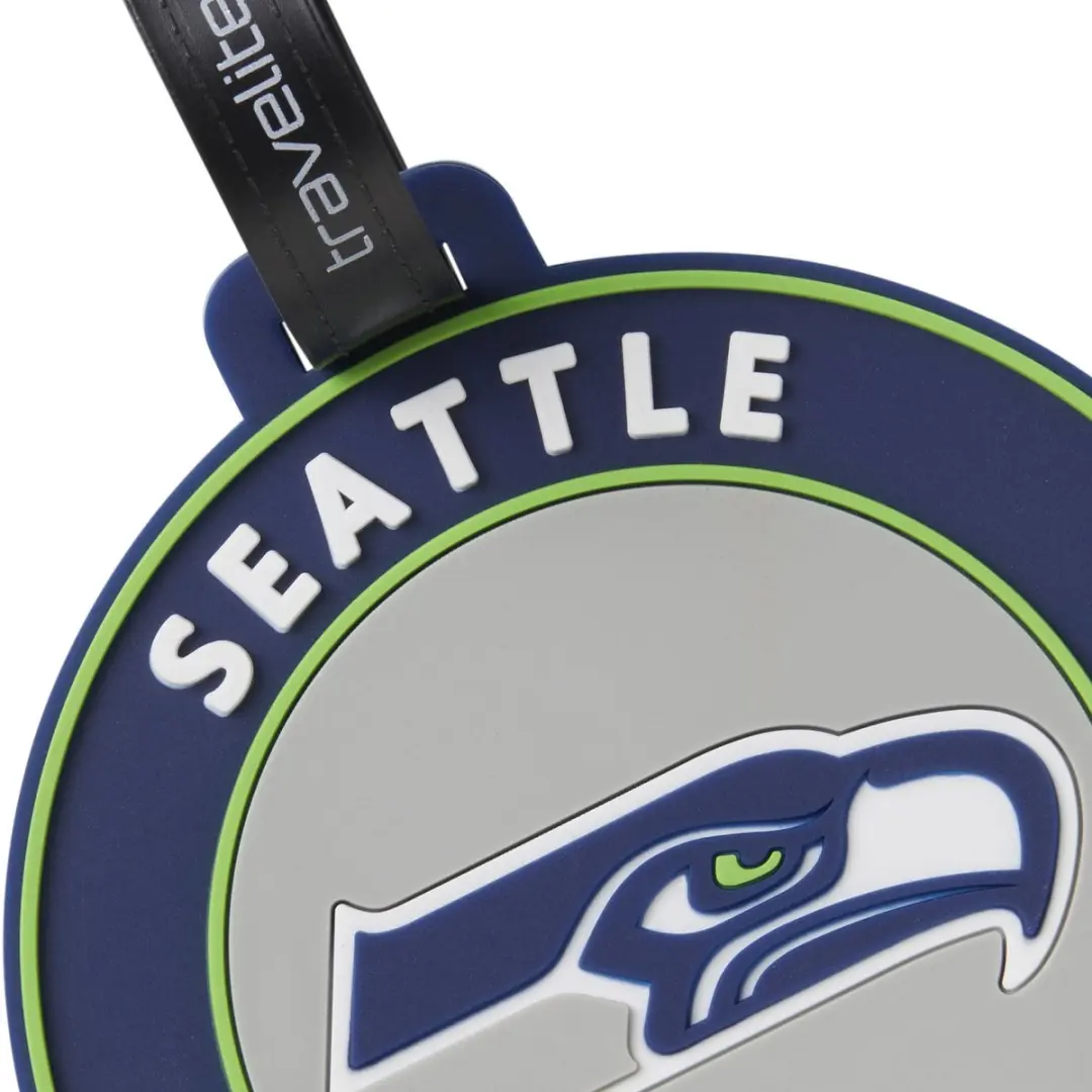 Travelite NFL Bagagelabel 9cm - Petrol