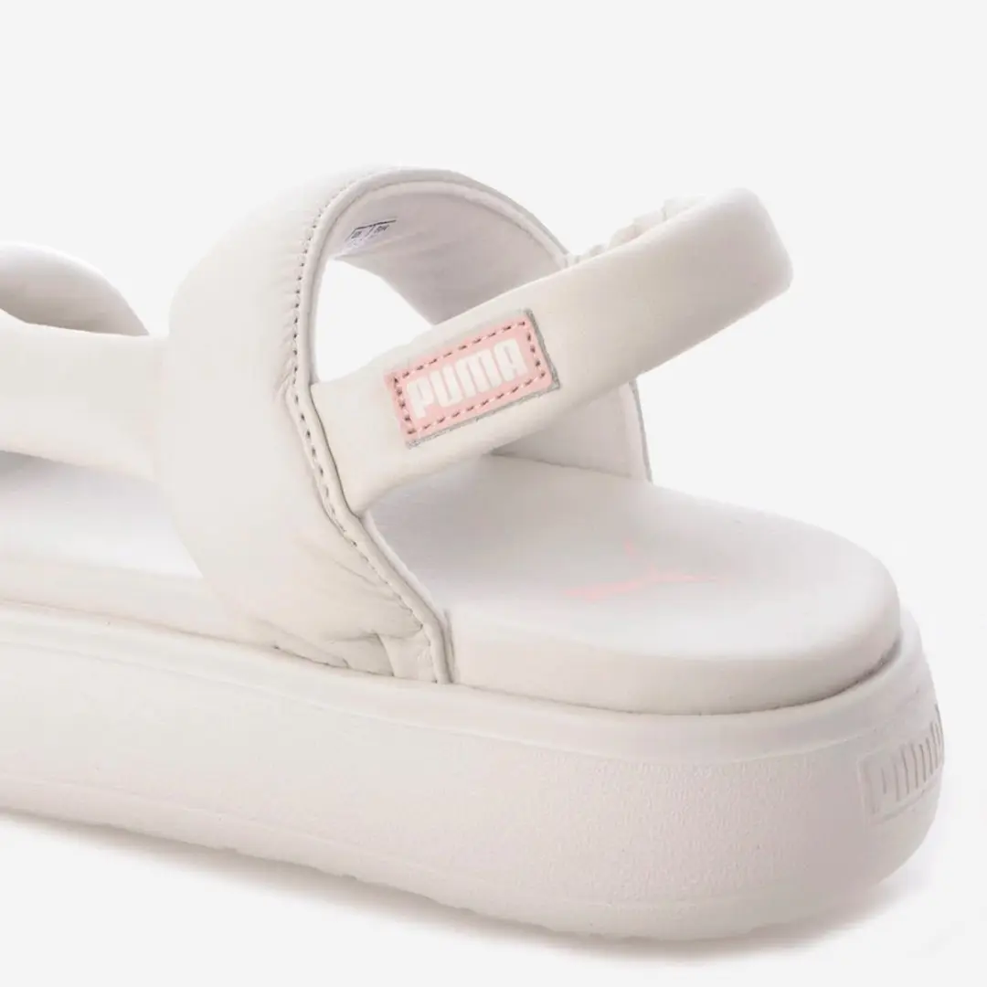 PUMA Mayu Summer Cloud Nimbus Sandalen - Natuurlijk Leer - 42