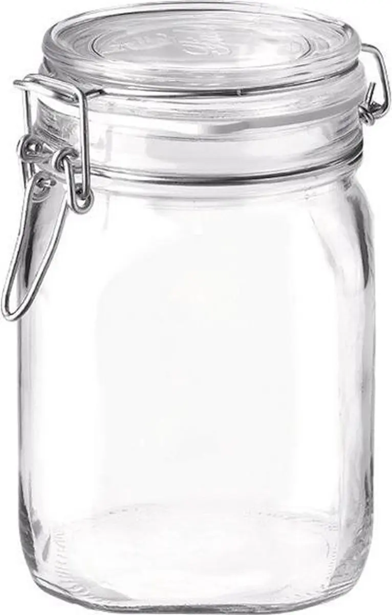 Bormioli Rocco Fido Weckpot 141612 - 1 Liter - Transparant