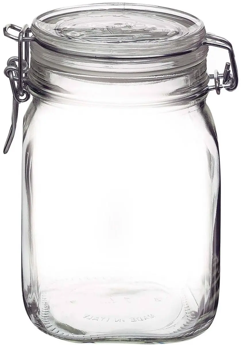 Bormioli Rocco Fido Weckpot 141612 - 1 Liter - Transparant