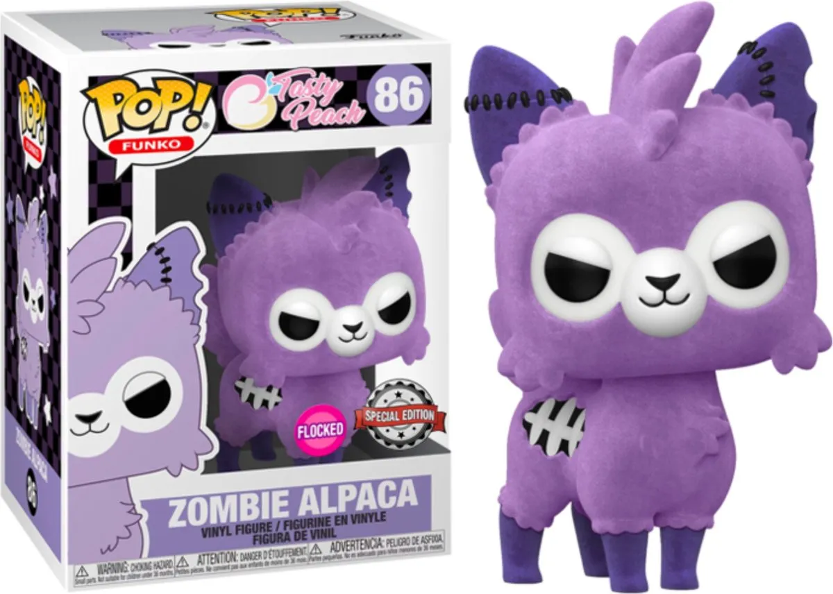 Funko Pop! Zombie Alpaca #86 Flocked