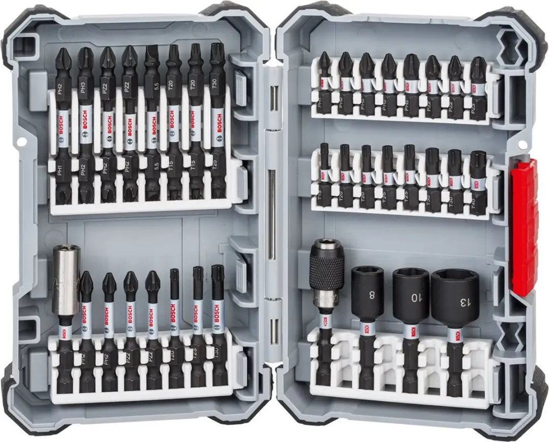 Bosch Professional Box L 36-delige Schroefbitset 48 Stuks