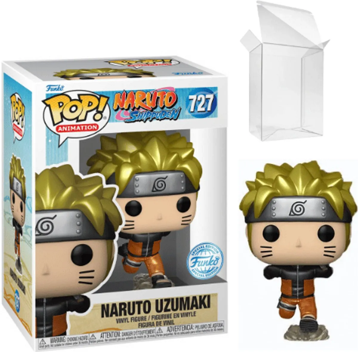 Funko Pop! Naruto Running Metallic Effect #727