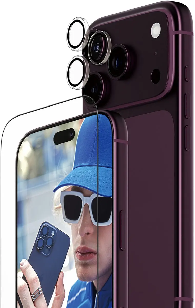 Apple iPhone 15 Pro Max PanzerGlass 2-in-1 Bundle - Transparant