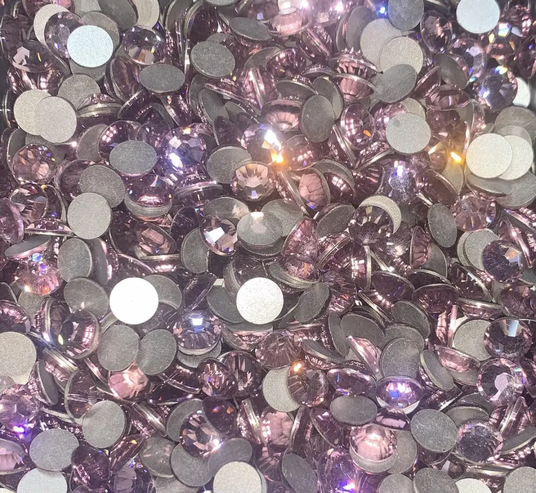 Swarovski Kristal Light Rose Steentjes 7.1mm - 100 Stuks