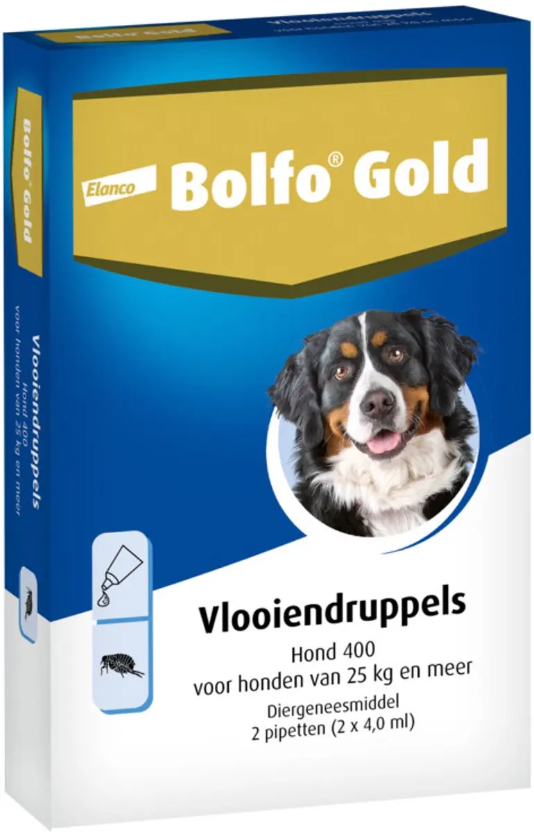 Bolfo Gold Anti Vlooiendruppels Hond 25+ kg