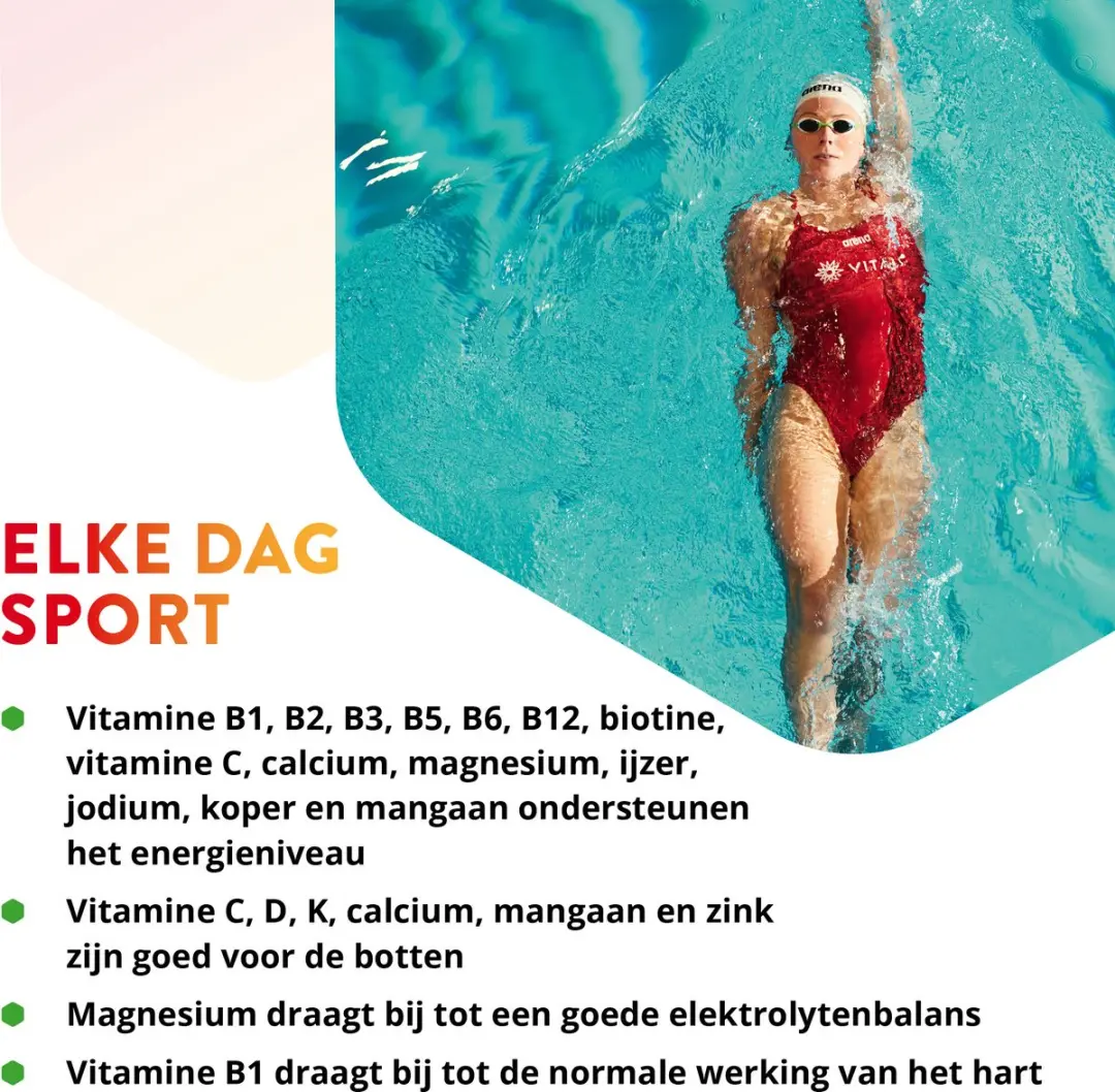 Vitals Elke Dag Sport Multivitamine 90 tabletten