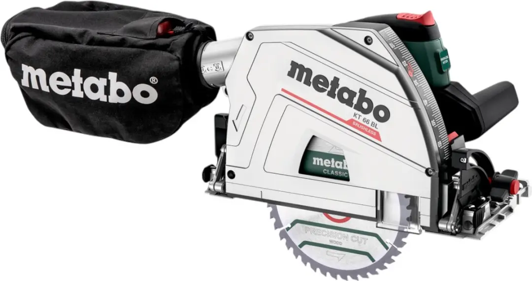 Metabo KT 66 BL Invalcirkelzaag 1200W 165mm - met zaagblad
