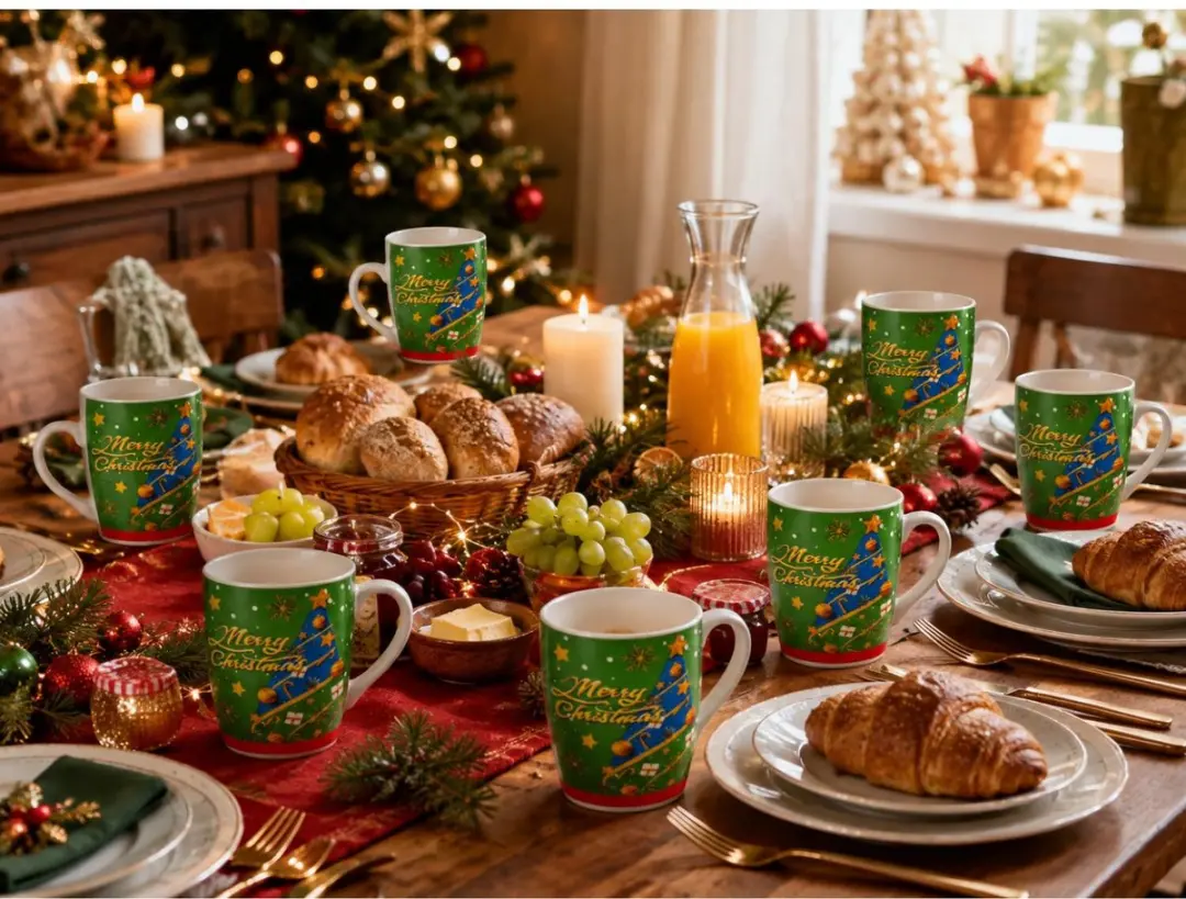 Excellent Houseware Kerst Mok