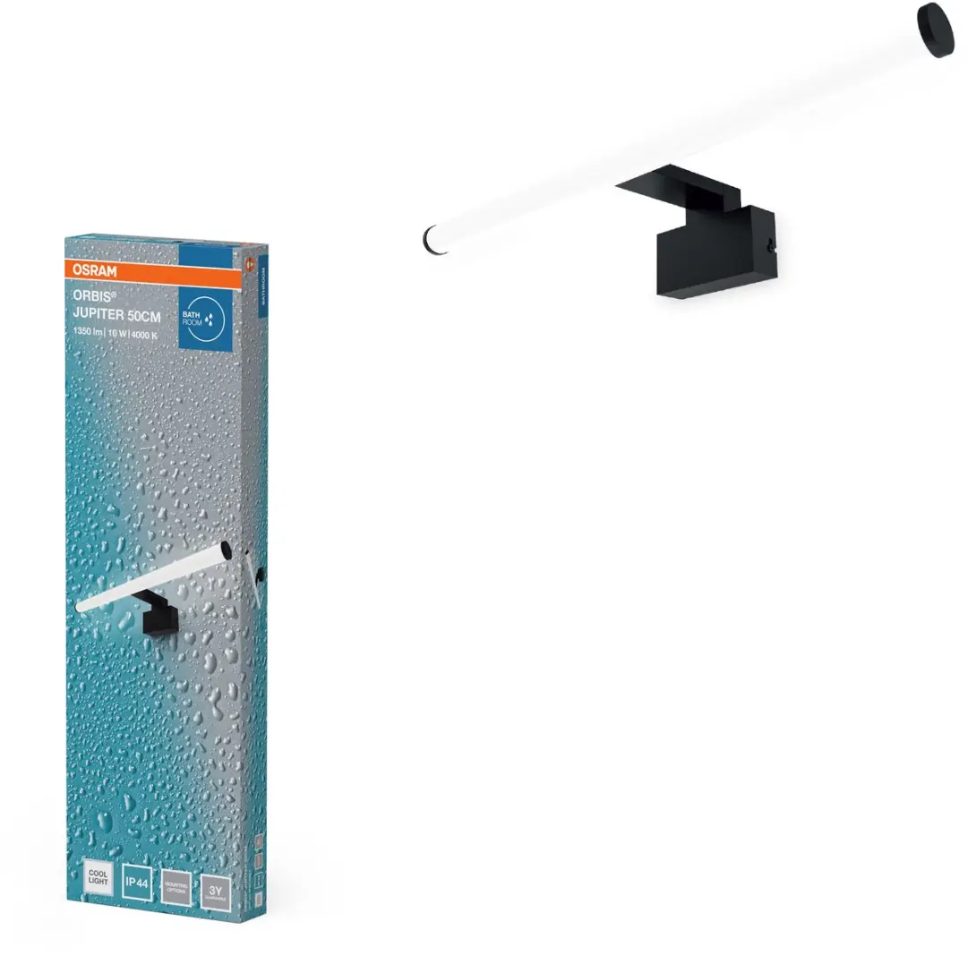 Osram Orbis Jupiter 10W LED Lamp - 4000K Koel Wit - Zwart - afbeelding 3 van 5