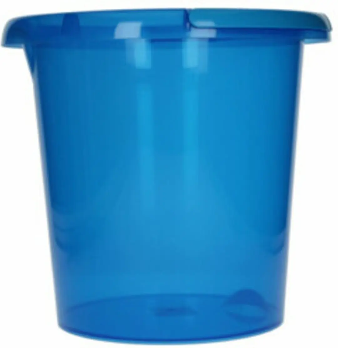 Sorbo Emmer 10L Transparant Blauw