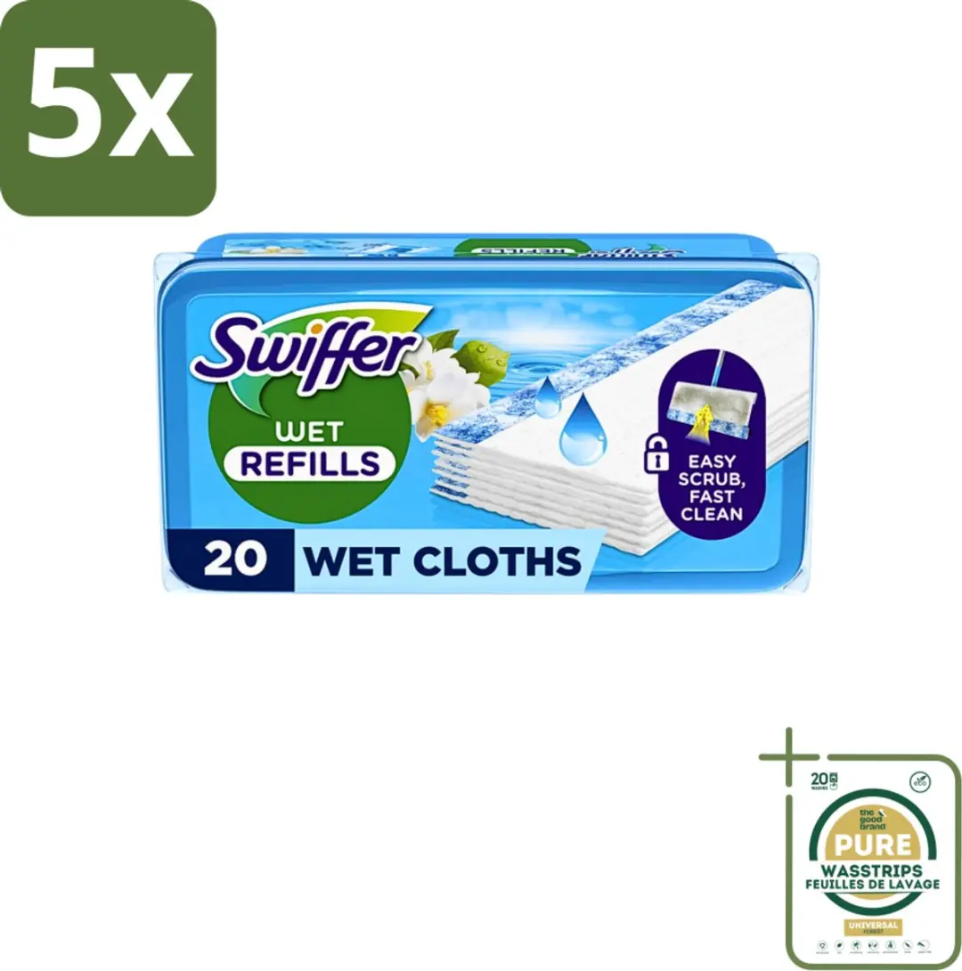 Swiffer Wet Vloerdoekjes Citrus Navulling PG722695