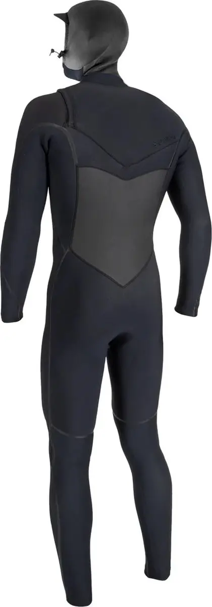 O'Neill Psycho Tech 6/4+mm Heren Wetsuit - Chest Zip - Zwart
