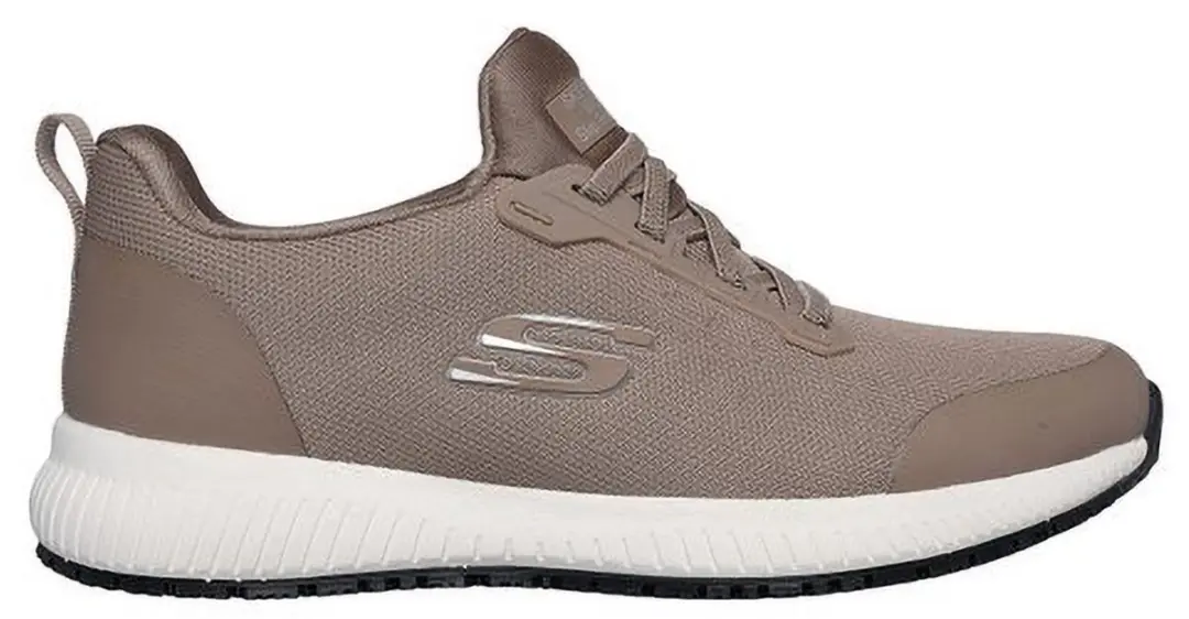 Skechers Squad SR Werkschoenen Taupe