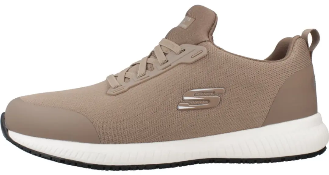 Skechers Squad SR Werkschoenen Taupe - Maat 47