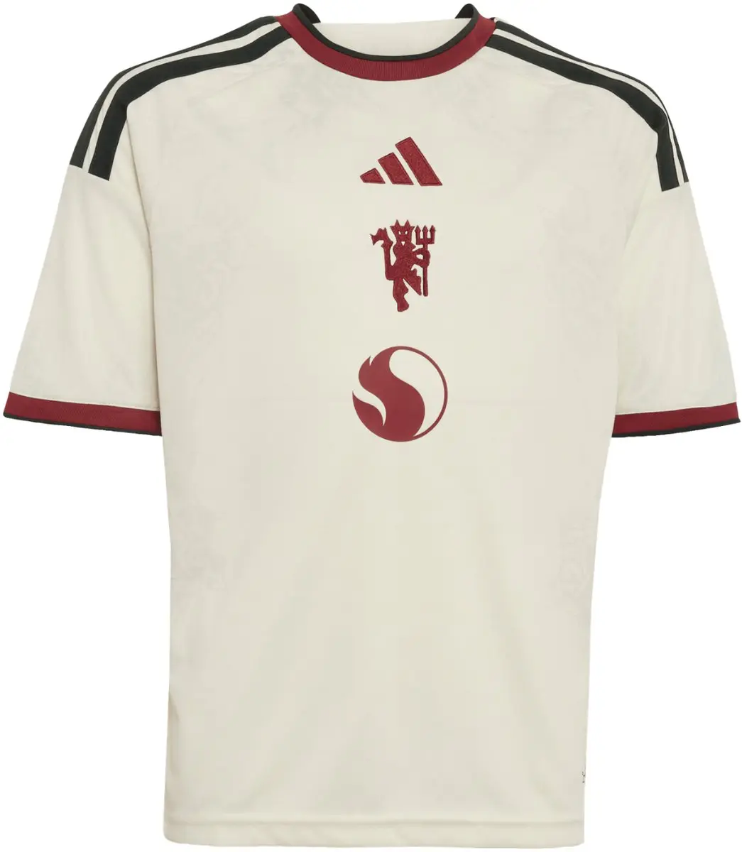 adidas Manchester United Third Jersey T-shirt 140 - Beige