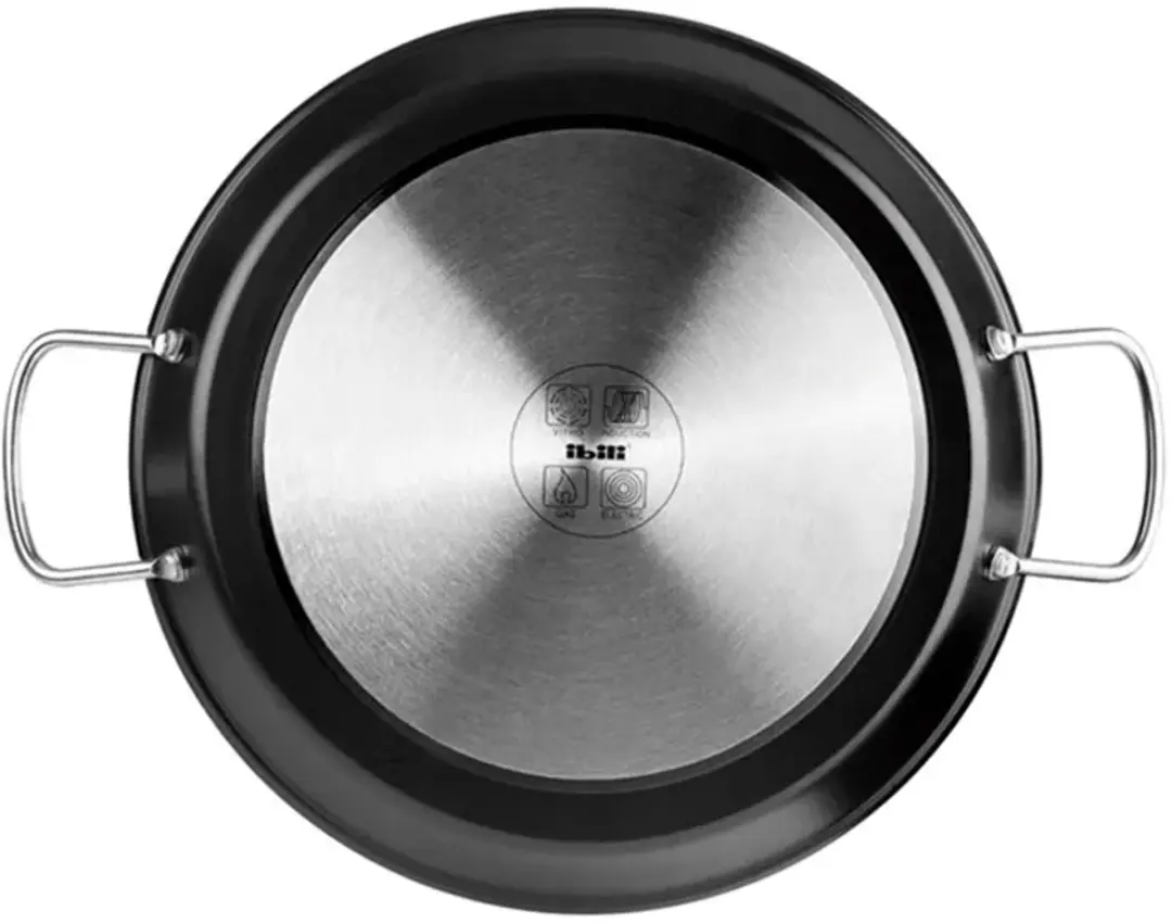 Ibili Quarzo Paellapan 42cm - Zwart
