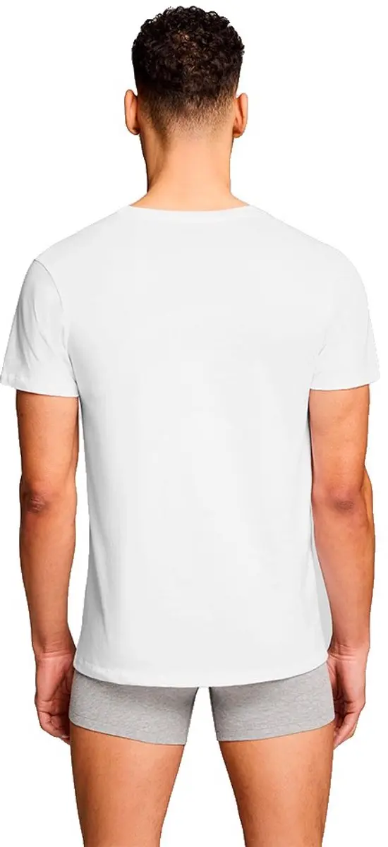 PUMA Everyday Ronde Hals T-shirt - 2 Stuks - Wit - S