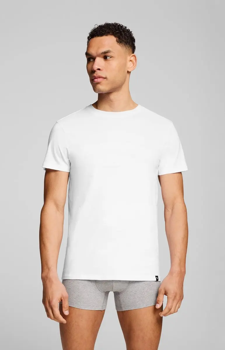 PUMA Everyday Ronde Hals T-shirt - 2 Stuks - Wit - S - afbeelding 6 van 6