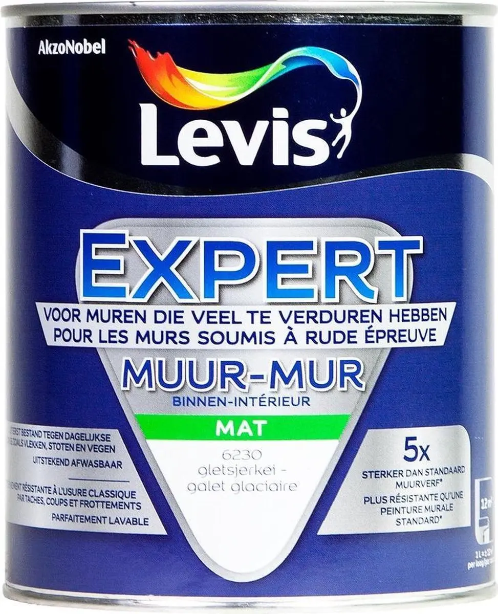 Levi's Expert Muurverf Mat Gletsjerkei 1L