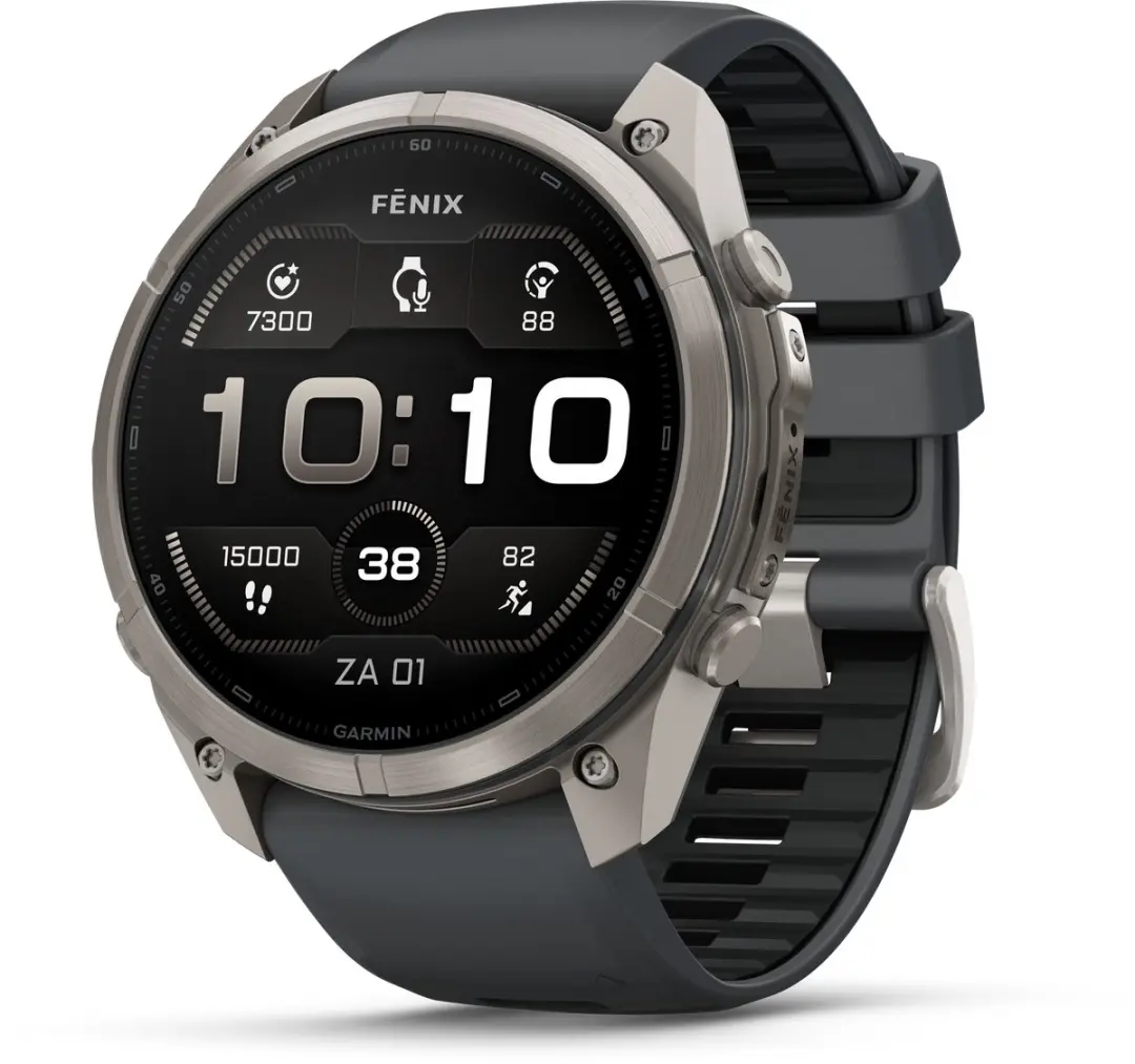 Garmin fēnix 9 Pro GPS Smartwatch 51mm - Titanium Grijs