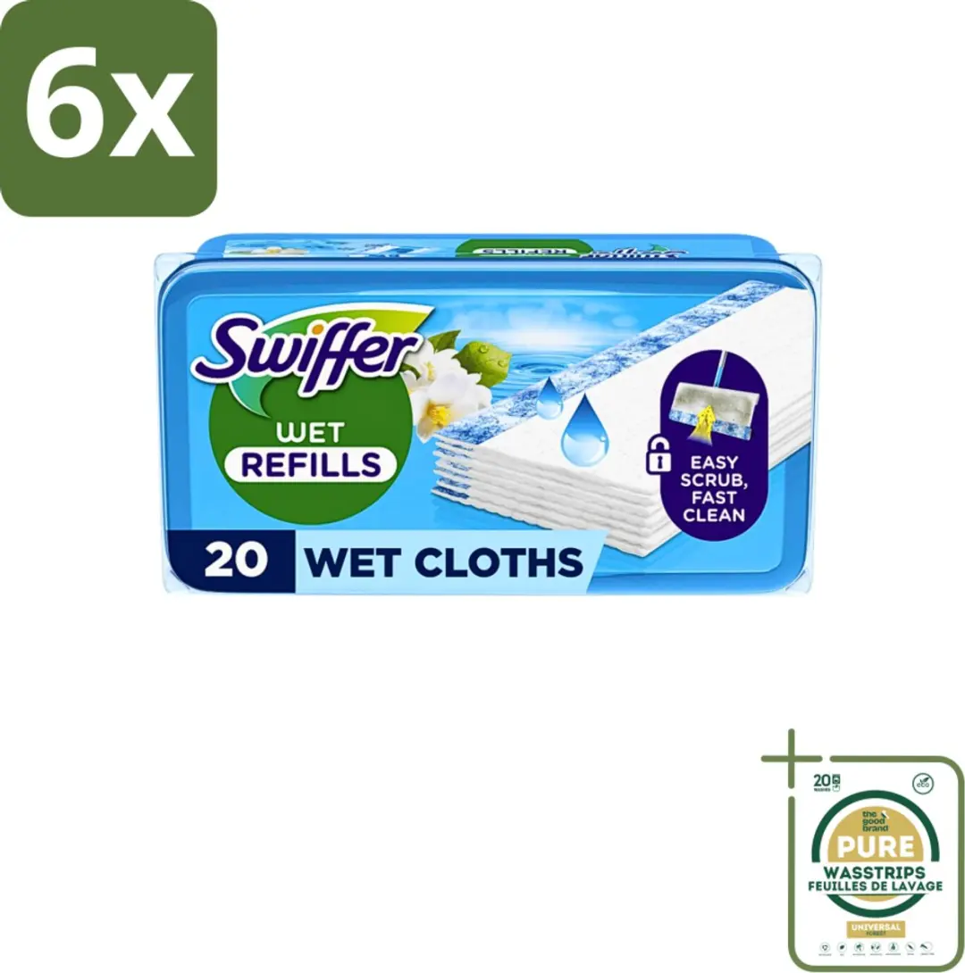 Swiffer Wet Vloerdoekjes Citrus Navulling PG722695